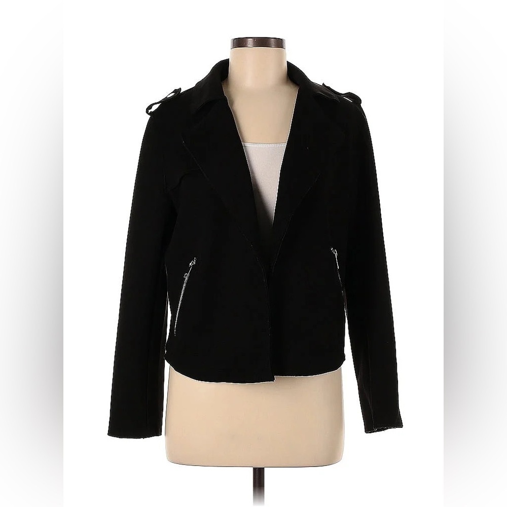 NEW T. Tahari Faux Leather Suede Moto Jacket - 1X